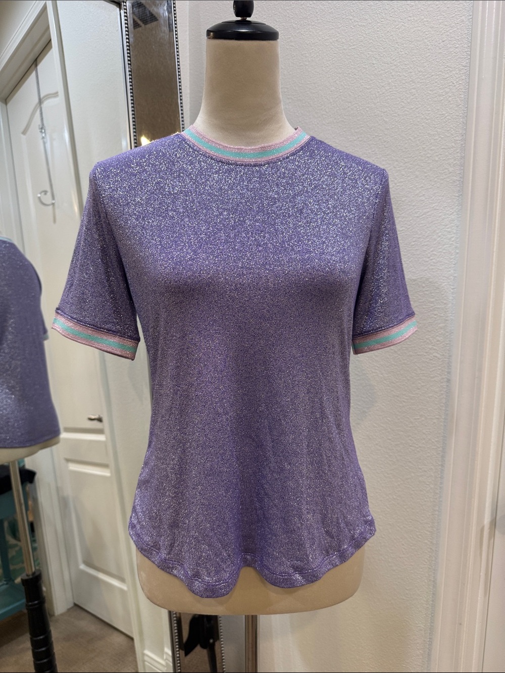 Splendid x Margherita Sparkly Top